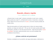 Tablet Screenshot of comptroub.com.mx